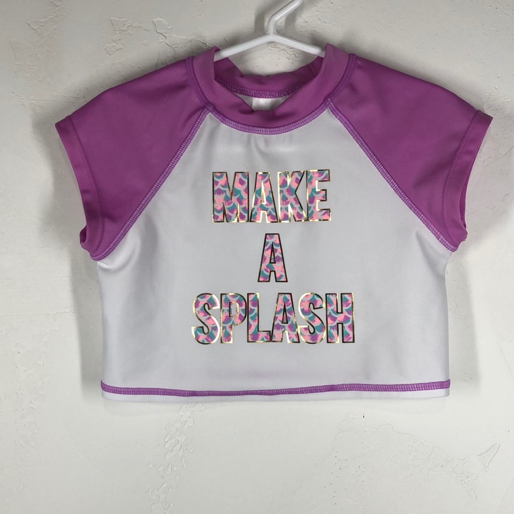 Cat & Jack swim top size xs